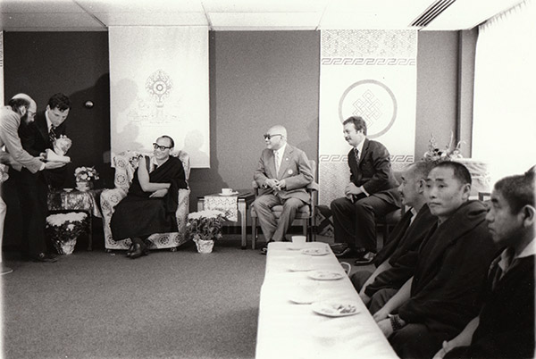 Visit of H.H. XVI Gyalwa Karmapa to the United States 1974, video, calligraphy, letter, poem and photos